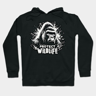 Protect Wildlife - Gorilla Hoodie